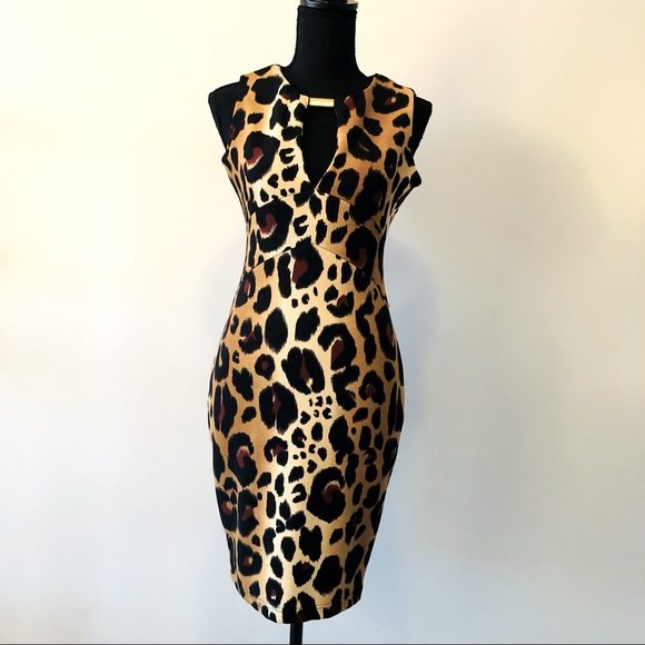 Kardashian Kollection Dresses & Skirts - NWT- Kardashian Kollection Gold bar Ottoman dress size S